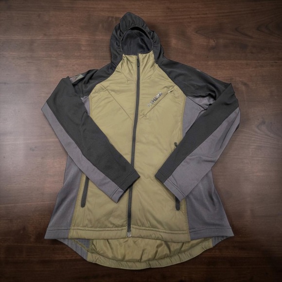 Craft Other - Craft Spartan Race Jacket Mens Medium Olive Grey Hybrid Insulated Hooded Full